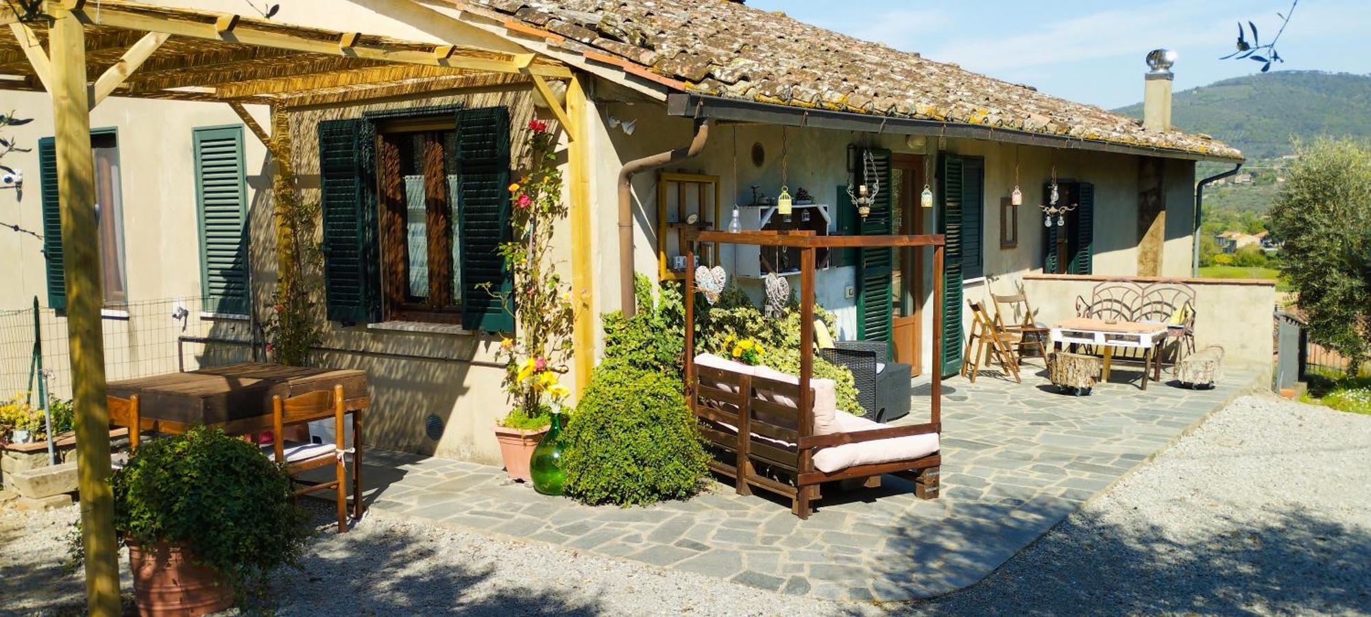 Bed and Breakfast La Casa Tra Gli Ulivi Кортона Экстерьер фото